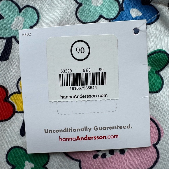 NEW with tags Hanna Andersson Flower Ruffle Dress - Picture 9 of 11